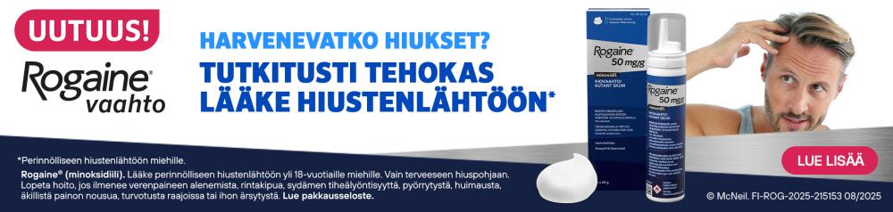 Hiustenlähtö ja kaljuuntuminen