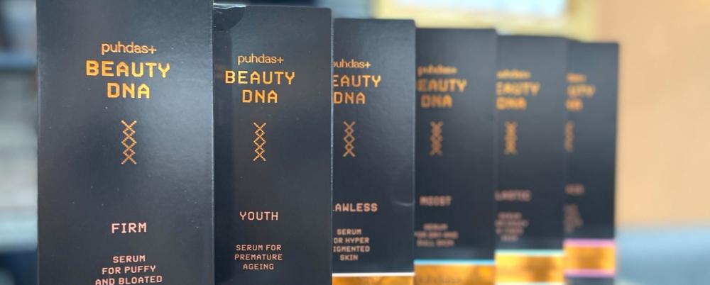Puhdas+ Beauty DNA testi ja seerumit