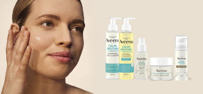 Aveeno Calm+Restore: Rauhoittava kasvojenhoitosarja