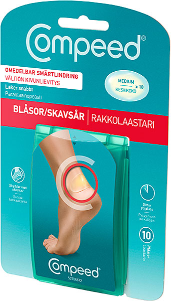 Compeed rakkolaastari medium 10 kpl | 14,25 €