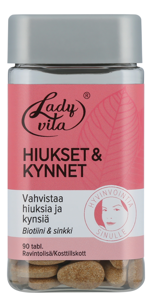 LadyVita Hiukset & Kynnet 90 tabl — Olo-apteekki