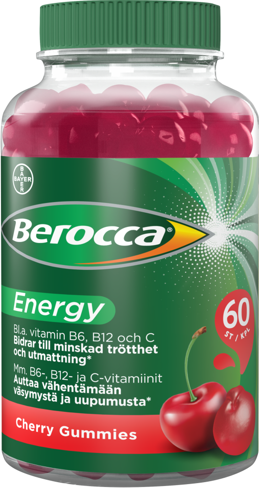 Berocca Energy gummies 60 kpl — Berocca