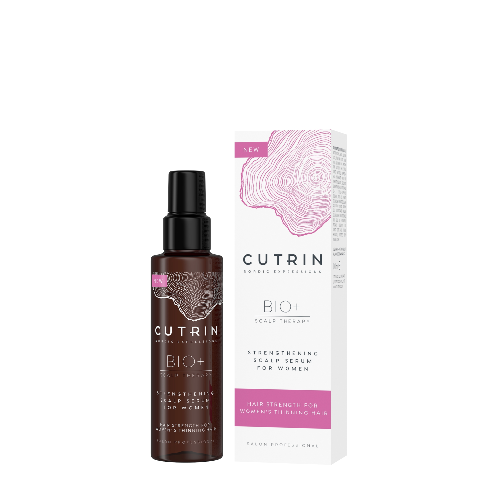 Cutrin Bio+ Strenghtening Scalp Serum For Women seerumi naisten hiusten kasvatu — Cutrin