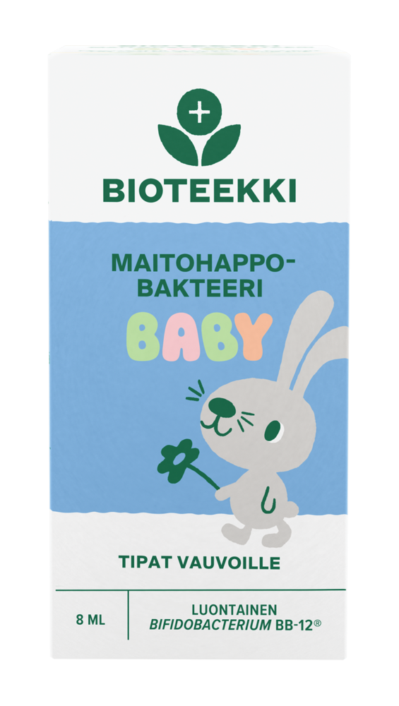 Bioteekki Maitohappobakteeri Baby Tipat 8 ml — Bioteekin