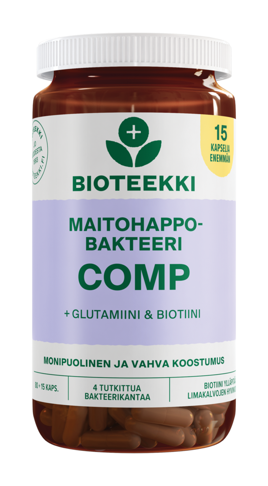 Bioteekki Maitohappobakteeri Comp Bonus 95 kaps