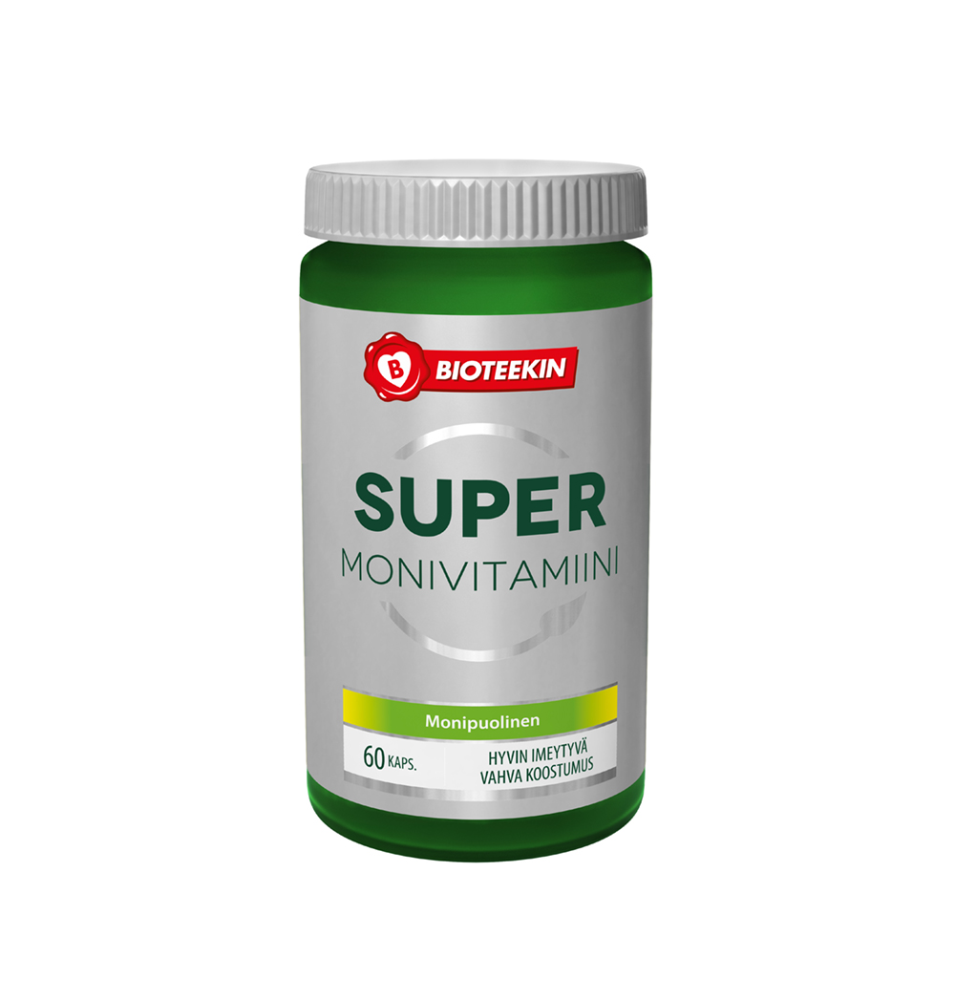 Super Monivitamiini 60 kaps — Bioteekin