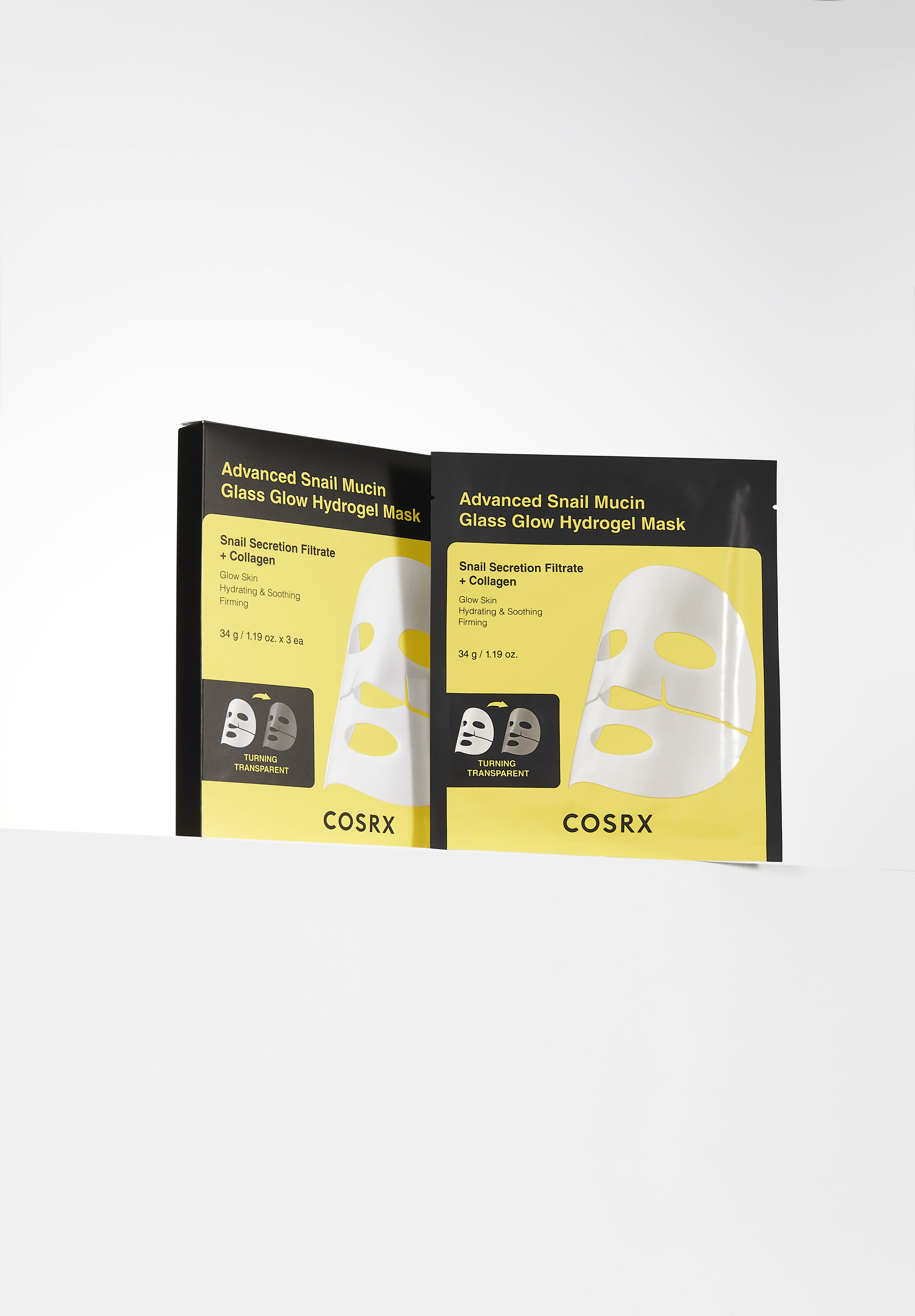 cosrx Advanced Snail Mucin Power Activating Hydrogel Mask 3 kpl
