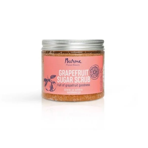 Nurme Grapefruit Sugar Scrub -Greippivartalokuorinta 250g
