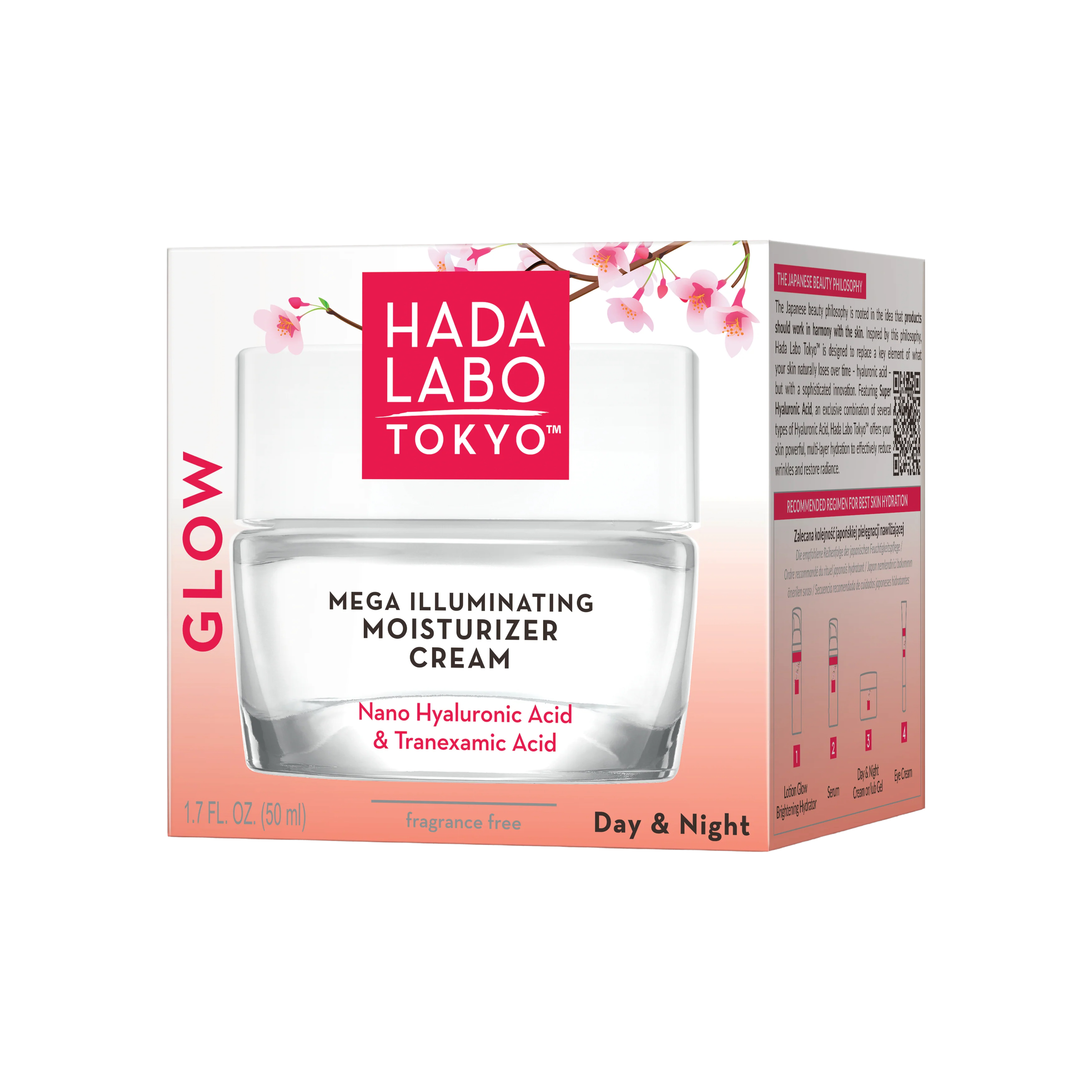 HADA LABO TOKYO GLOW Mega Illuminating Moisturizer Cream 50ml