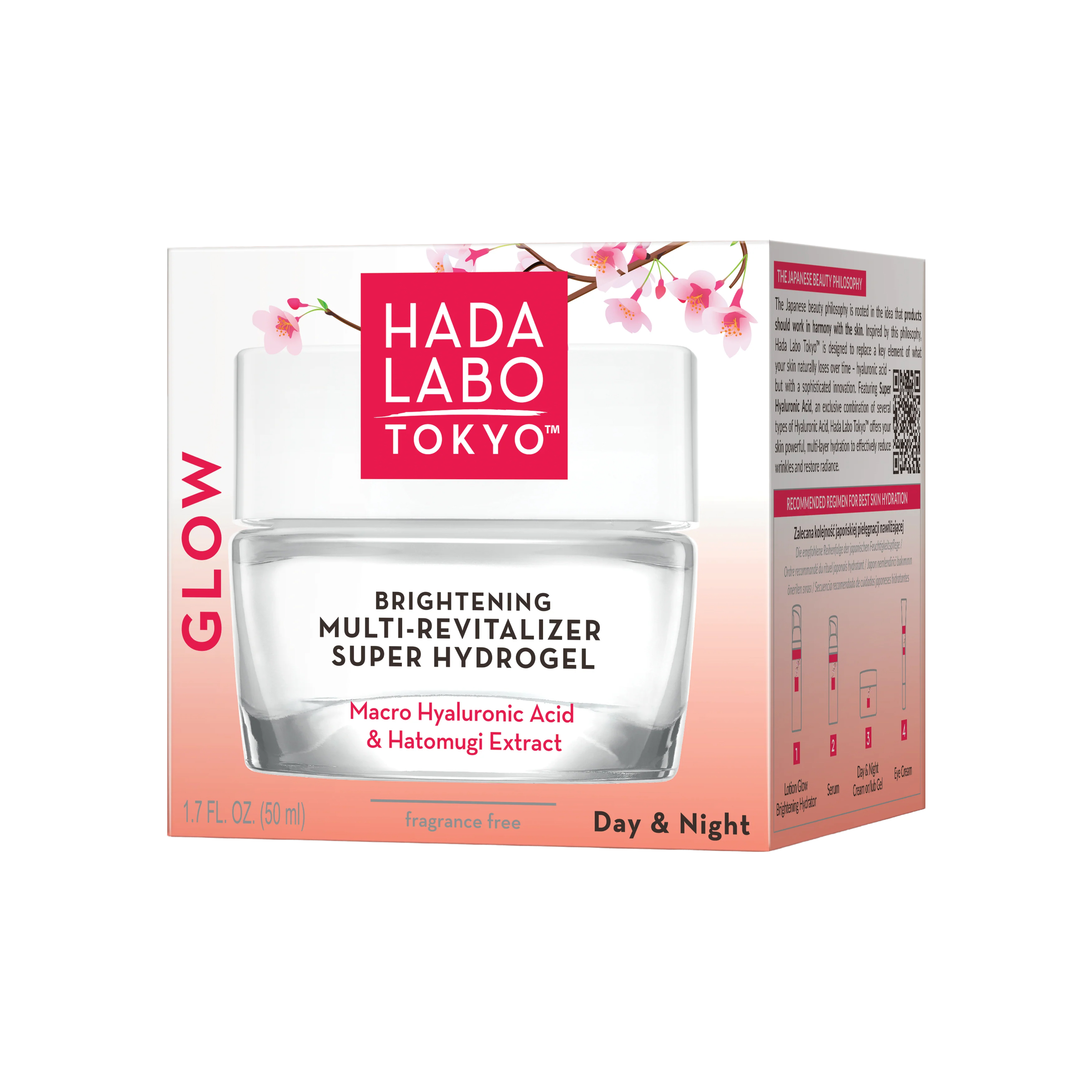 HADA LABO TOKYO GLOW Brightening Multi-Revitalizer Super Hydrogel 50ml