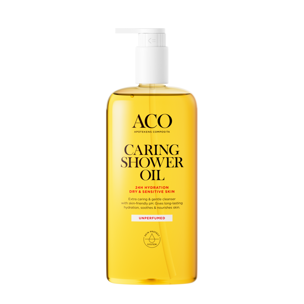 ACO Body Caring Shower Oil hajusteeton 400 ml
