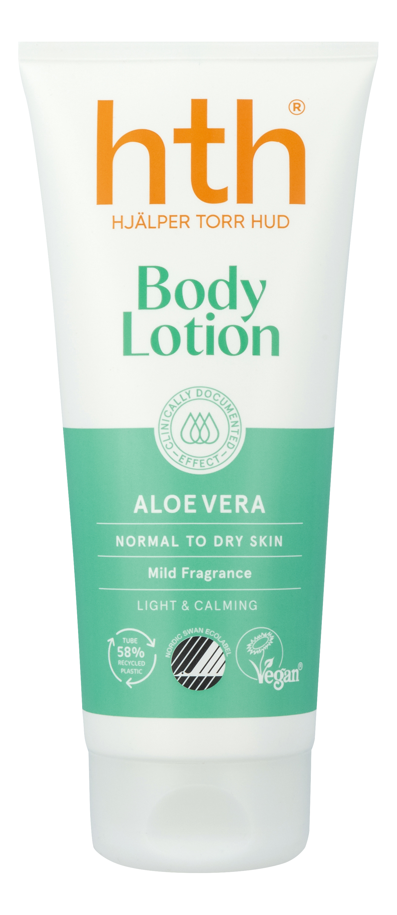 HTH Aloe Vera Body Lotion for normal to dry skin vartalovoide 200ml