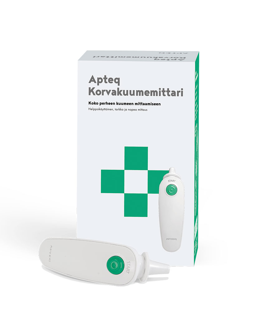 Apteq korvakuumemittari 1 kpl — Olo-apteekki