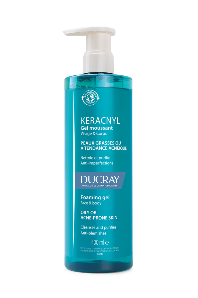 Ducray Keracnyl Foaming Gel 400 ml