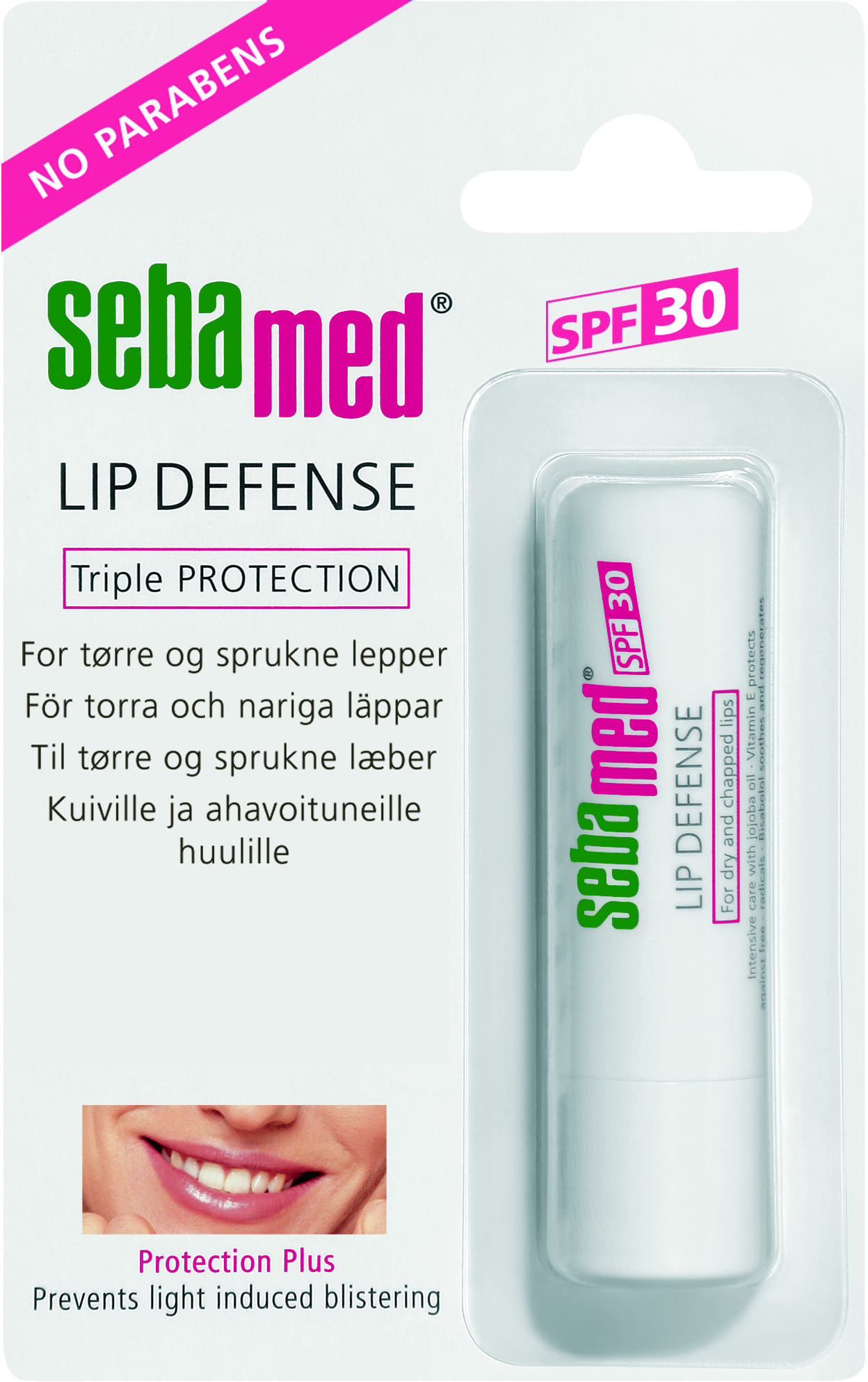 Sebamed Lip Defence spf 30 huulivoide
