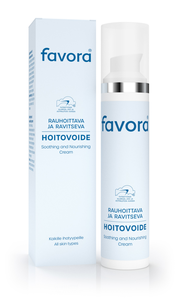 Favora rauhoittava & ravitseva hoitovoide 50 ml