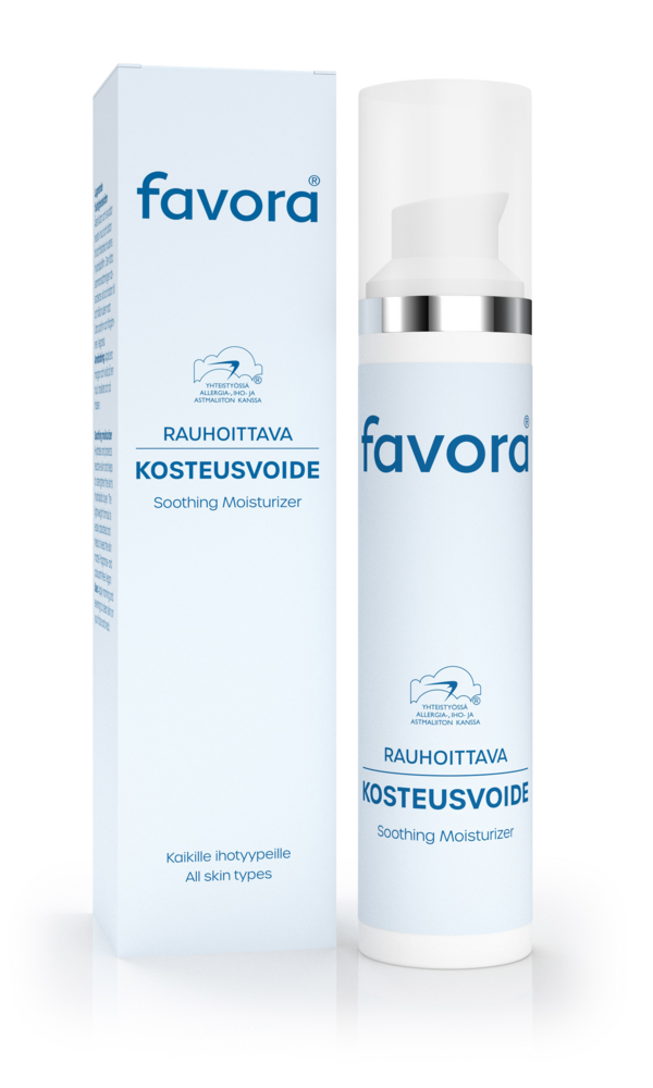 Favora Rauhoittava kosteusvoide 50 ml