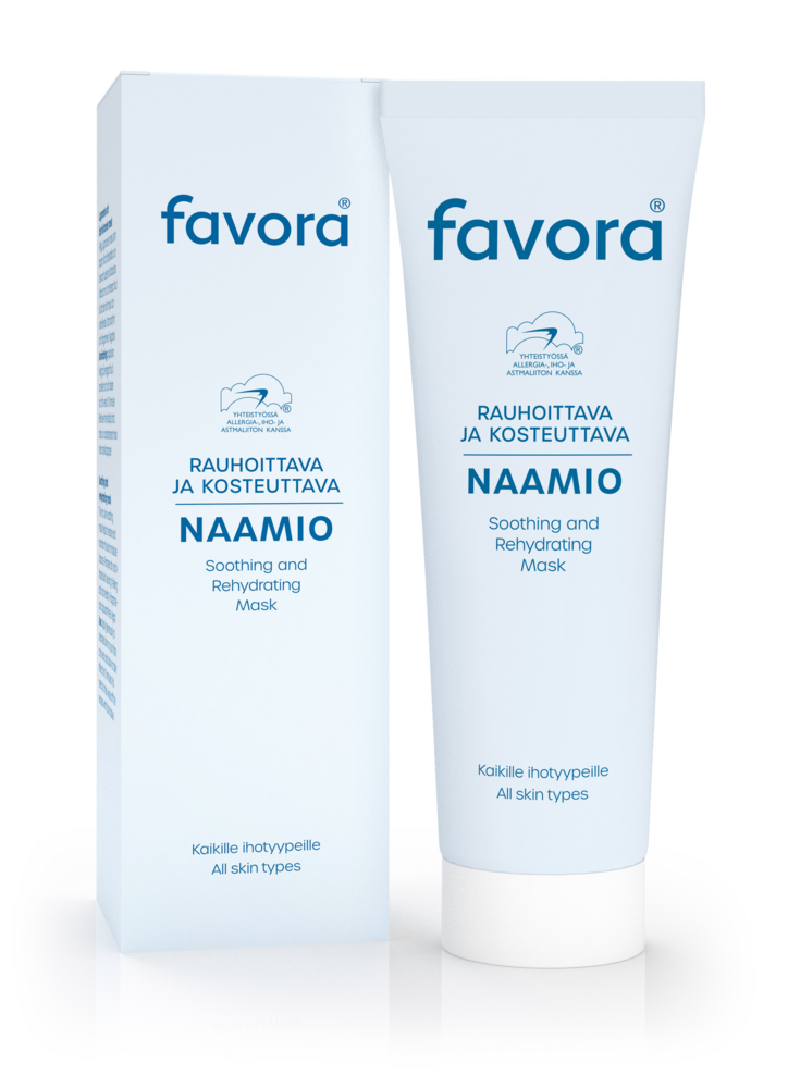 Favora Rauhoittava & Kosteuttava naamio 75 ml