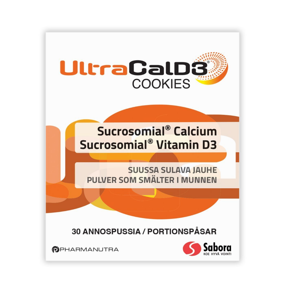 UltraCal D3 Cookies annospussi 30 kpl — Olo-apteekki