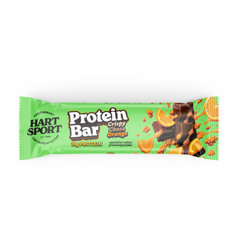 Hart-Sport Protein Bar Crispy Choco Orange 55 g — Olo-apteekki