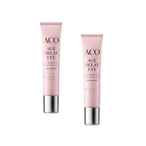 Aco Face Age Delay Eye Cream 2x15ml säästöpakkaus