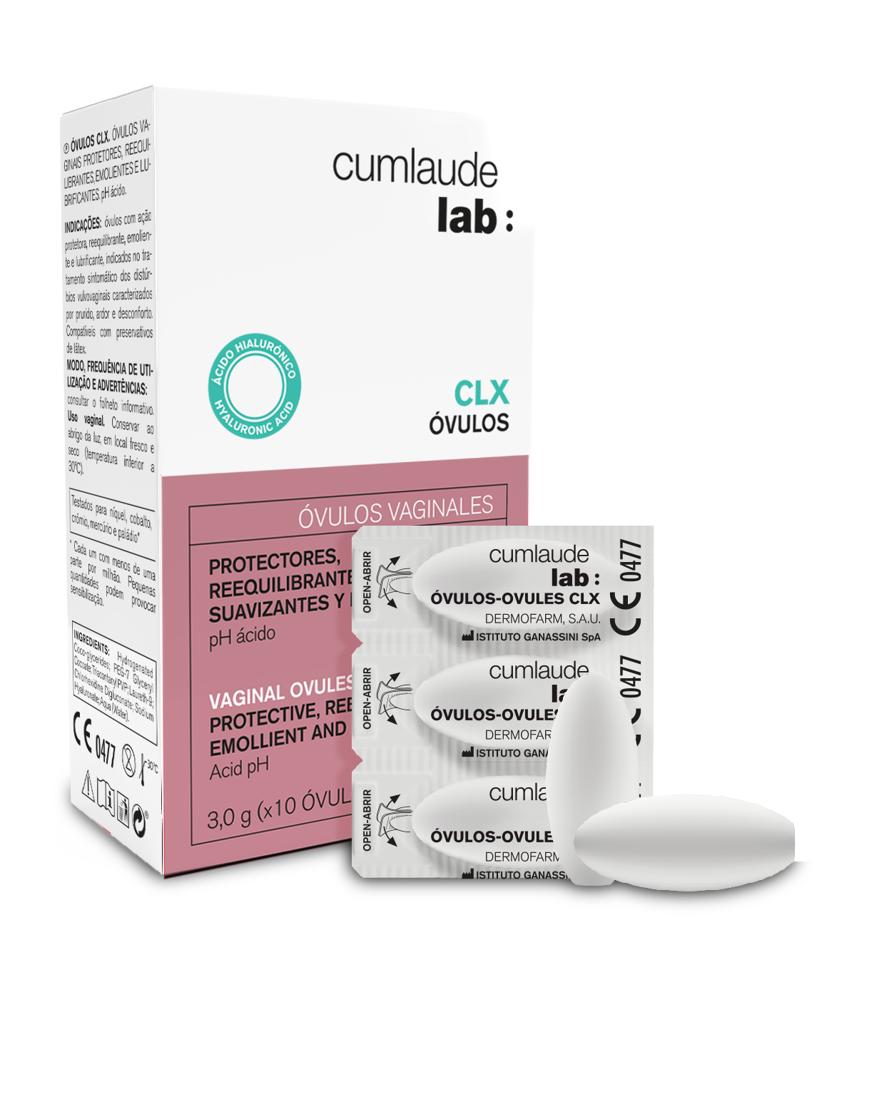 CumLaude Lab CLX emätinpuikot 10x3 g