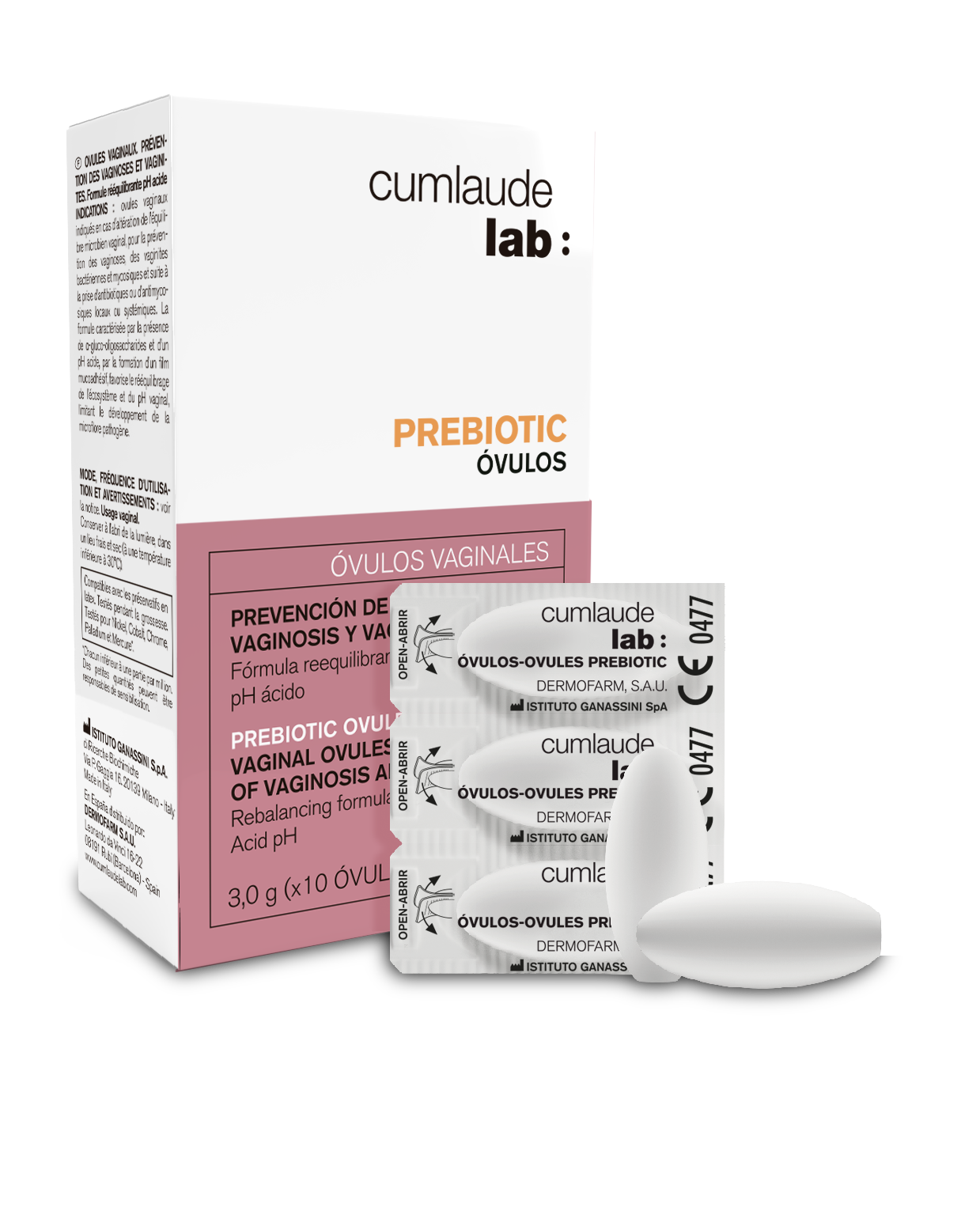 CumLaude Lab Prebiotic emätinpuikot 10x3 g