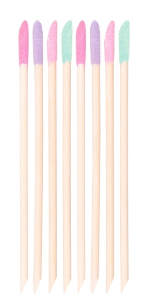 Brushworks Cuticle Crystal Sticks - 8 Pack