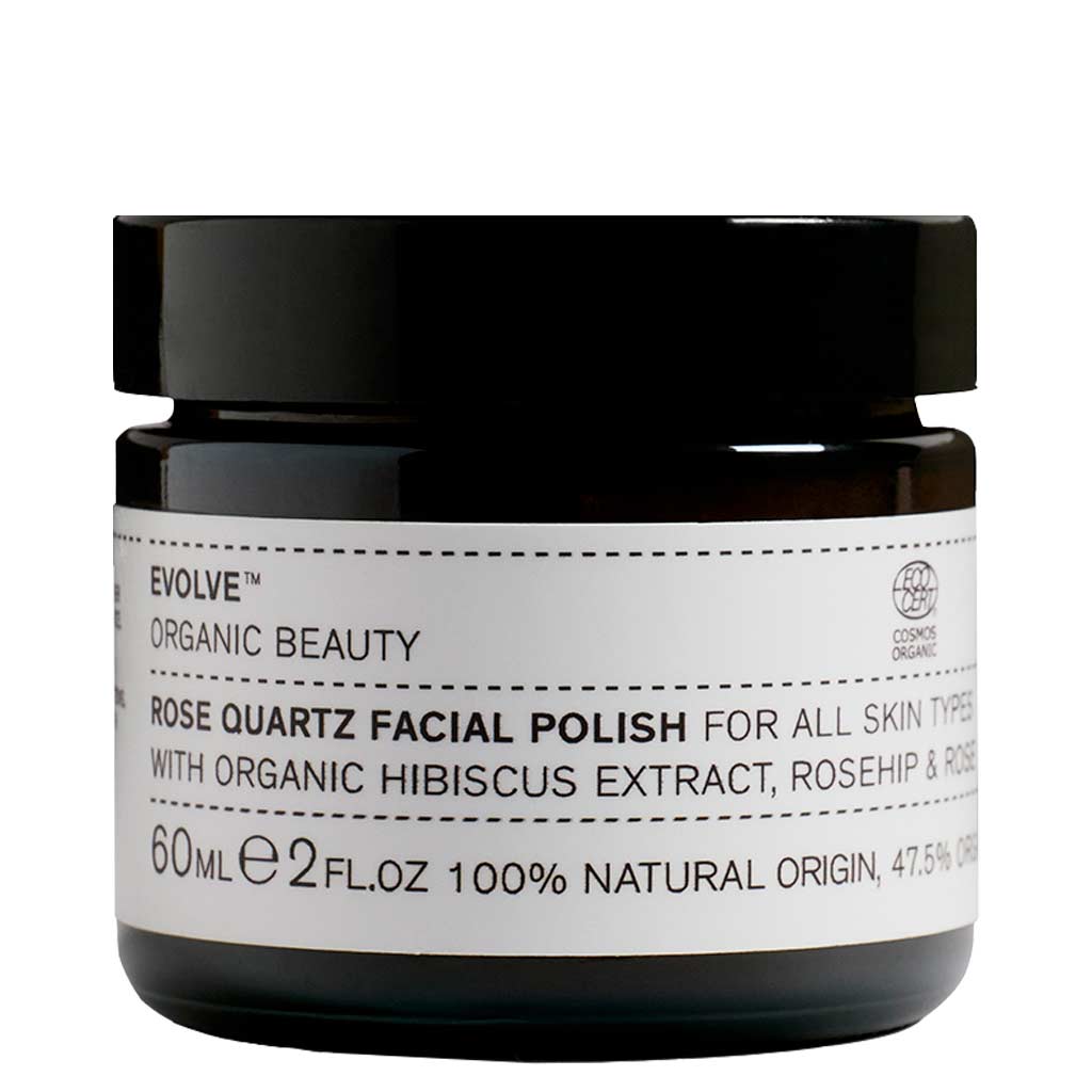 Evolve Rose Quartz Facial Polish Ruusu & Kvartsi kasvokuorinta 60 ml