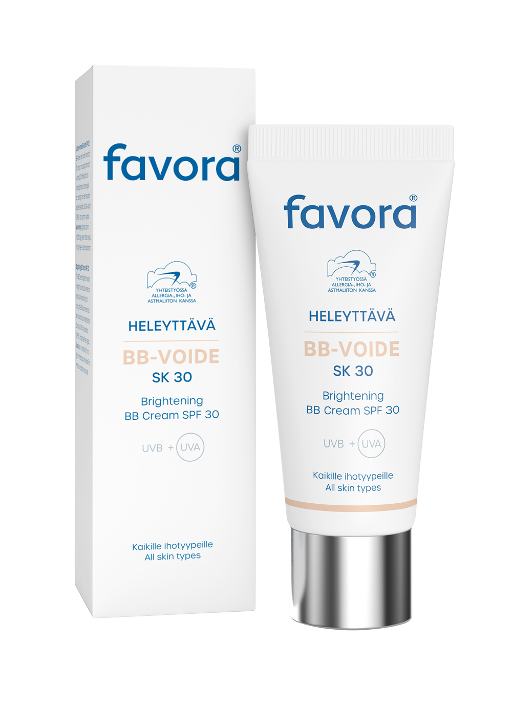 Favora heleyttävä BB-voide sk30 40ml