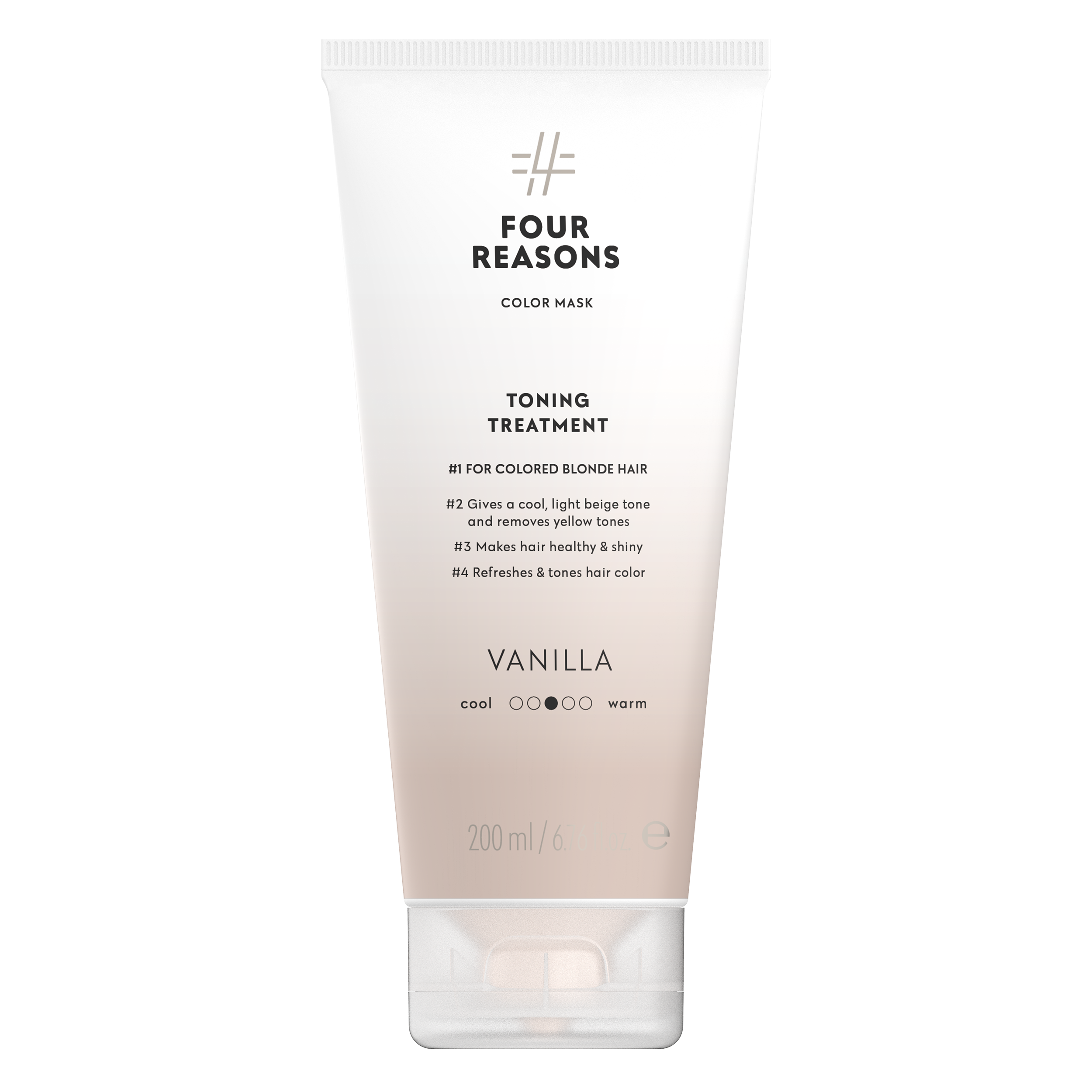 Four Reasons Color Mask Toning Treatment Vanilla 200 ml