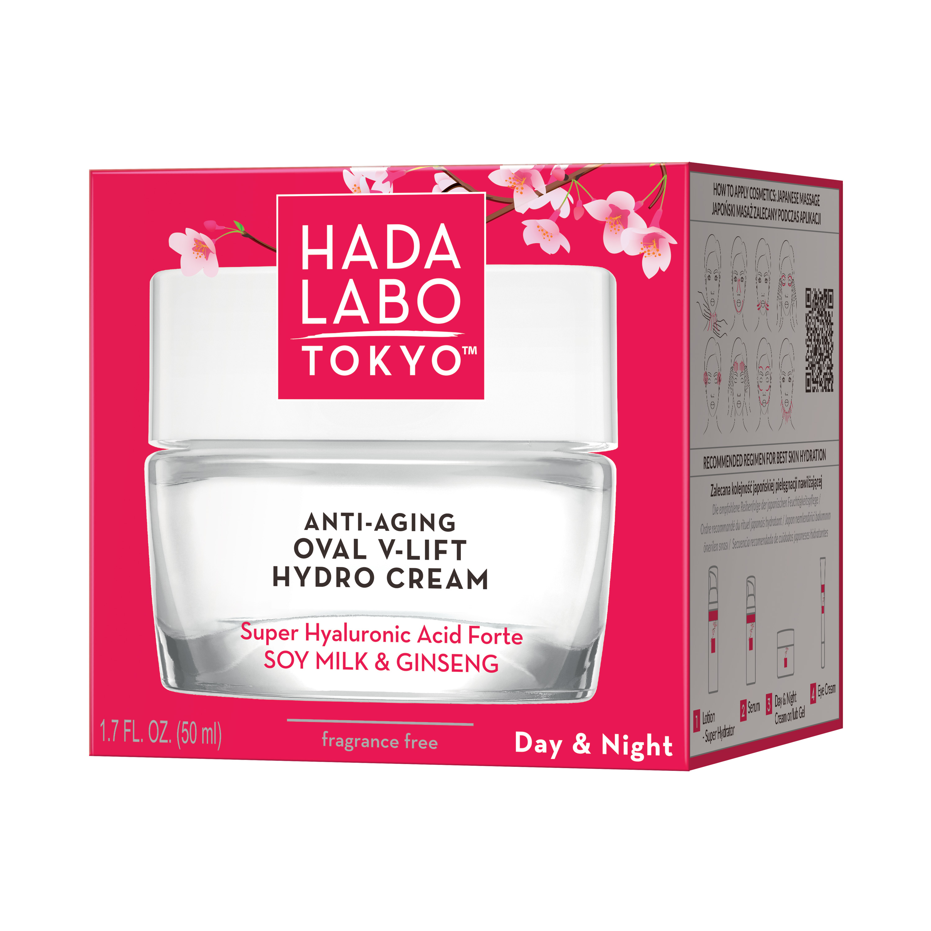 HADA LABO TOKYO Anti-Aging Oval V-Lift Hydro Cream 50ml