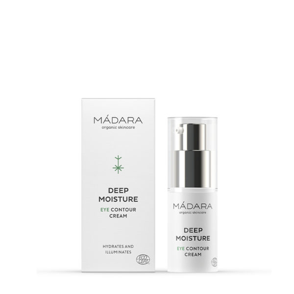 Mádara Deep Moisture Eye Contour Cream Silmänympärysvoide 15ml