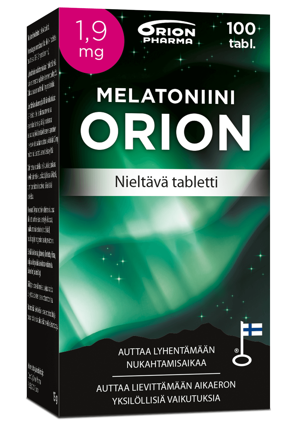 Melatoniini Orion 1,9 mg nieltävä 100 tabl — Olo-apteekki