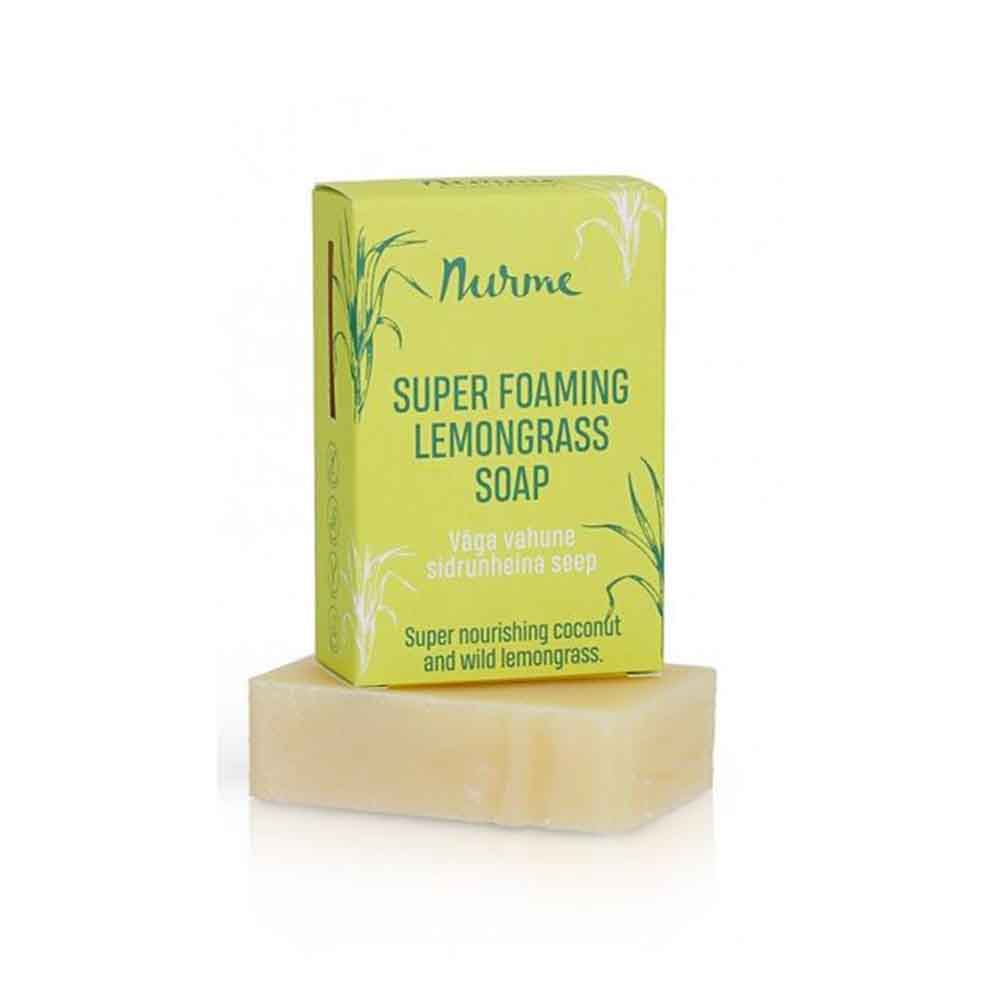 Nurme Lemongrass Soap virkistävä sitruunaruohopalasaippua 100 g