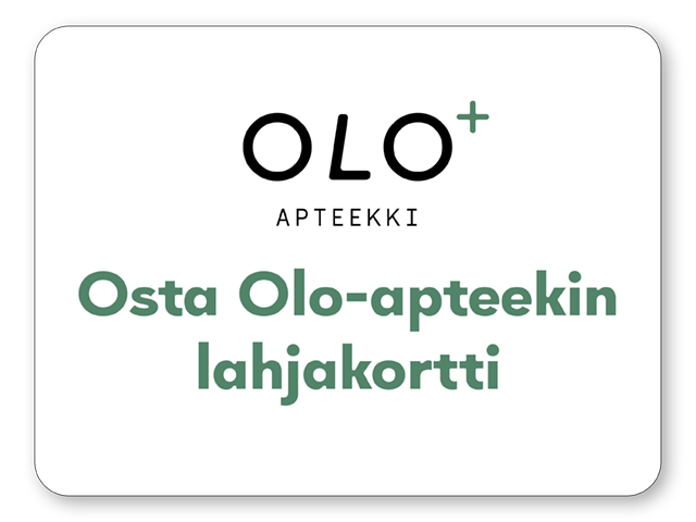 Lahjakortti Olo-apteekin verkkokauppaan