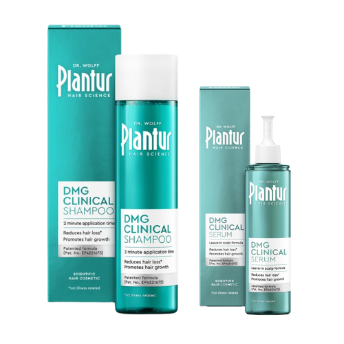 Plantur DMG Clinical Shampoo + seerumi säästöpakkaus