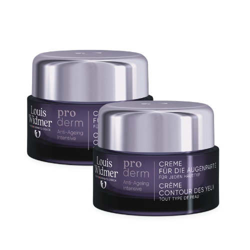 Widmer Proderm Eye Contour Cream hajusteeton 2x30 ml säästöpakkaus