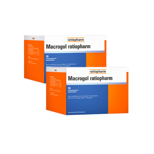 Macrogol Ratiopharm 2x50 annospussia säästöpakkaus | 60,60 €