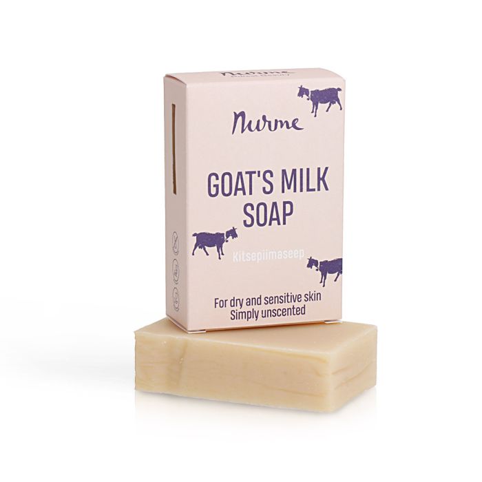 Nurme Goat's Milk Soap vuohenmaitopalasaippua kuivalle ja herkälle iholle 100 g-13