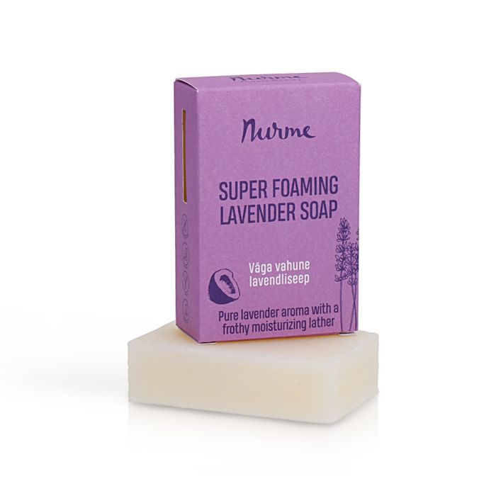 Nurme Lavender Coconut Soap rauhoittava laventeli-kookospalasaippua 100 g-13