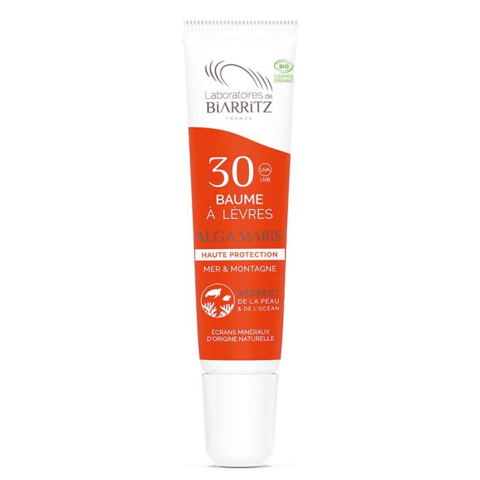 Laboratoires de Biarritz Alga Maris Aurinkosuojahuulivoide SPF30, 15 ml-13