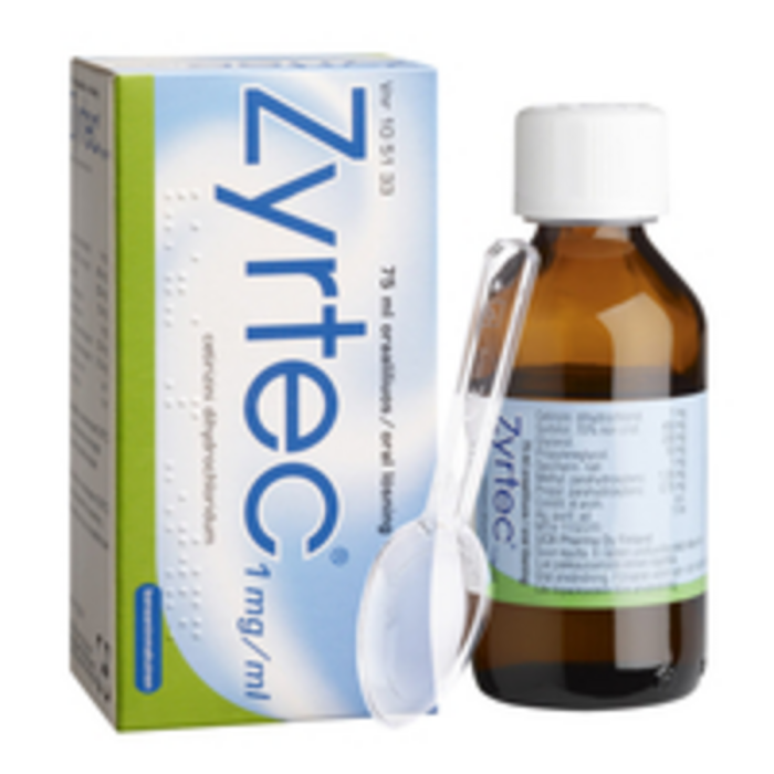ZYRTEC 1 mg/ml 75 ml oraaliliuos-13