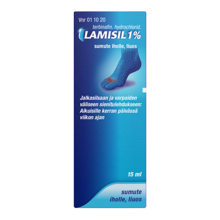 LAMISIL 1 % 15 ml sumute iholle, liuos-13
