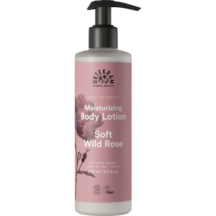 Urtekram Soft Wild Rose 245ml vartalovoide luomu-13