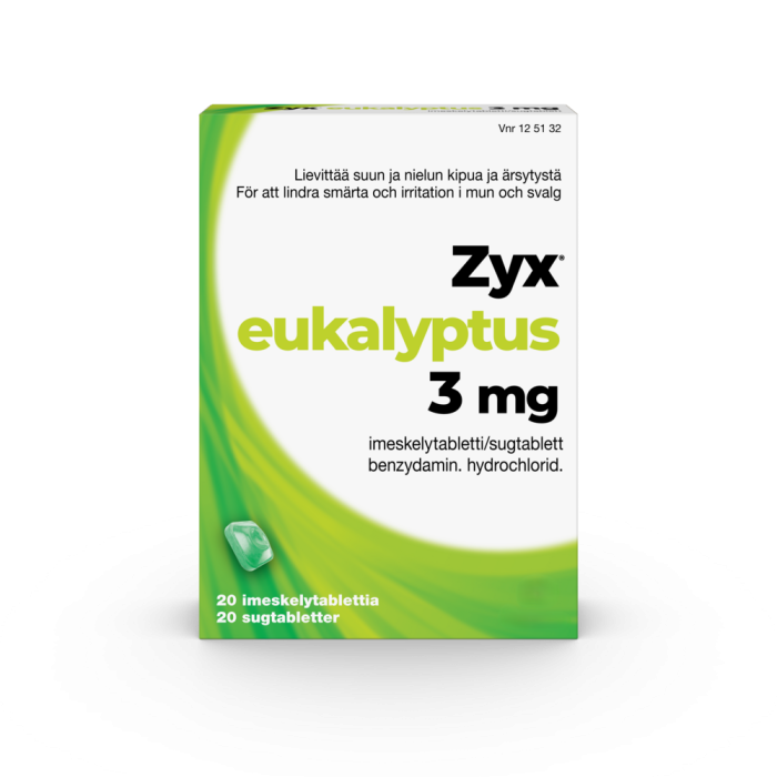 ZYX EUKALYPTUS 3 mg 20 fol imeskelytabletti-13