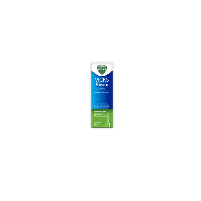 VICKS SINEX 0,5 mg/ml 15 ml nenäsumute, liuos-13