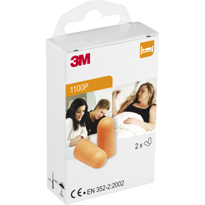 3M Korvatulpat 1100p vaahtomuovia 2 paria-13