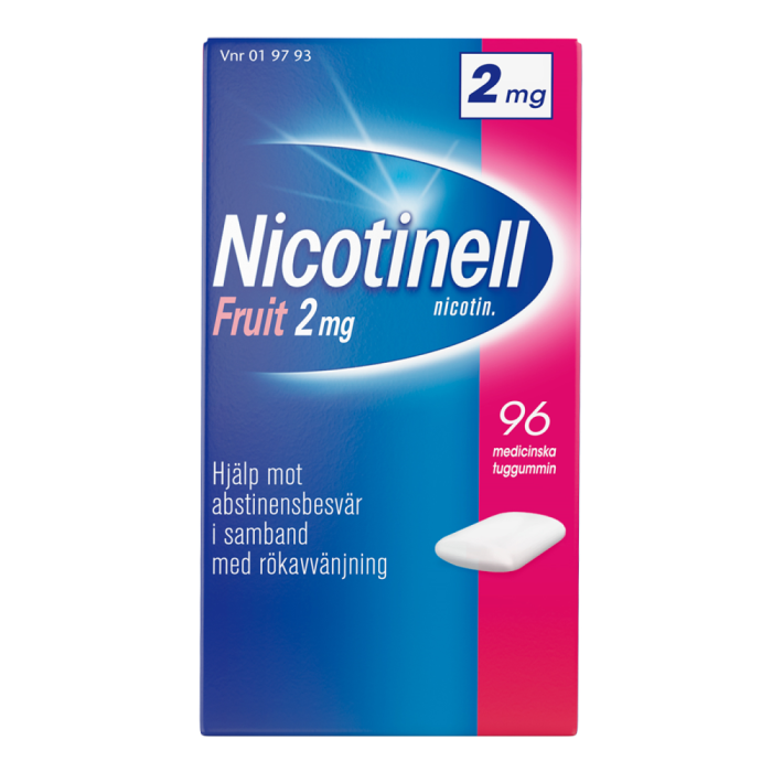 Nicotinell Fruit 2 mg 96 kpl lääkepurukumi-13