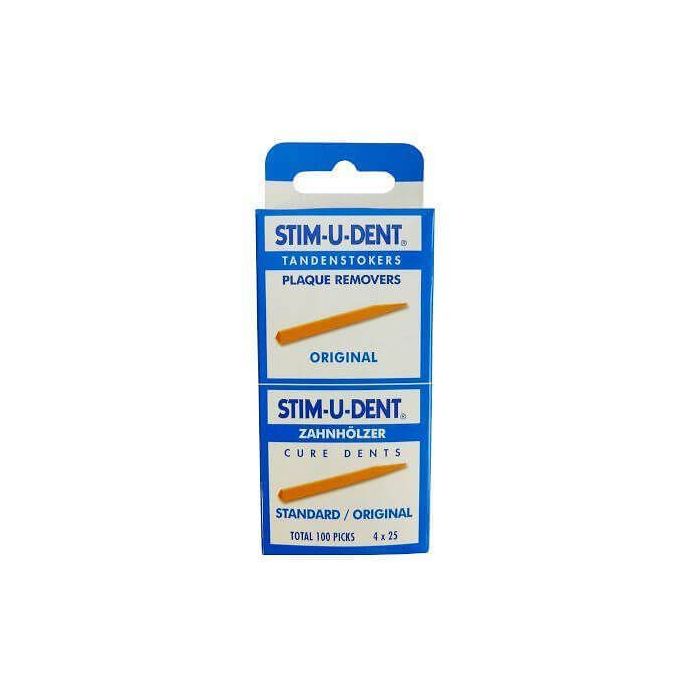 Hammastikut stim-u-dent j&j 4x25 kpl-13
